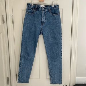 Abercrombie Curve Love High Rise Jeans